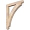 Ekena Millwork Thorton Arts & Crafts Smooth Bracket, Douglas Fir, 3 1/2"W x 32"D x 38"H BKT04X32X38THR03SDF - alternate 1